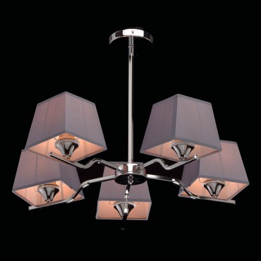 Люстра потолочная DeMarkt 667011405 Конрад 5x60W E27